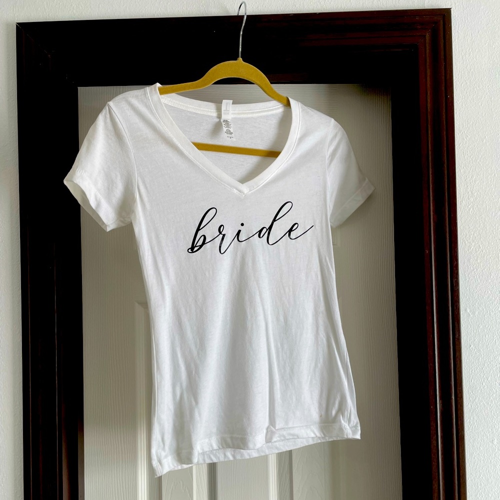 Bride tee shirt